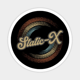 Static-X Circular Fade Magnet